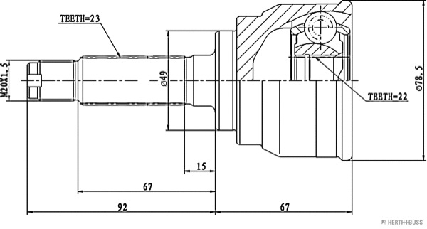 Joint Kit, drive shaft