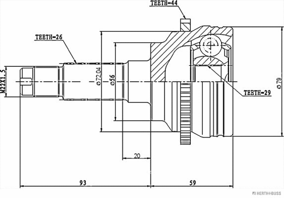 Joint Kit, drive shaft