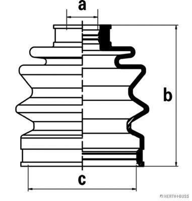 Bellow Kit, drive shaft (J2866004)