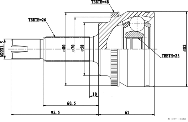 Joint Kit, drive shaft