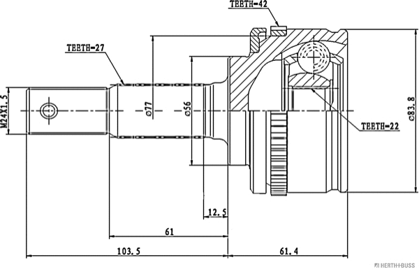Joint Kit, drive shaft