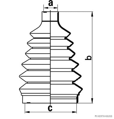 Bellow Kit, drive shaft (J2860903)