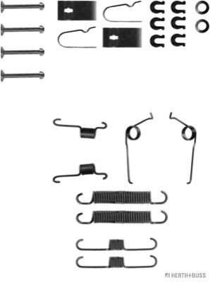 Accessory Kit, brake shoes (J3566000)