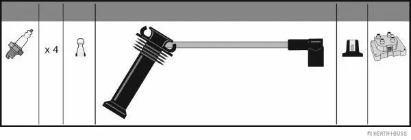 Ignition Cable Kit (J5383044)
