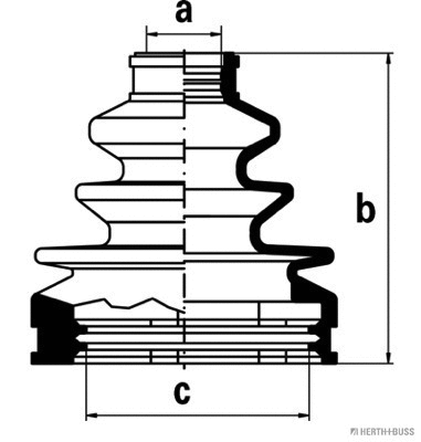 Bellow Kit, drive shaft (J2882001)
