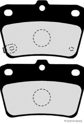 Brake Pad Set, disc brake (J3612020)