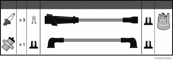 Ignition Cable Kit (J5388018)