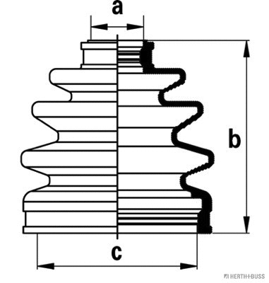 Bellow Kit, drive shaft (J2867018)