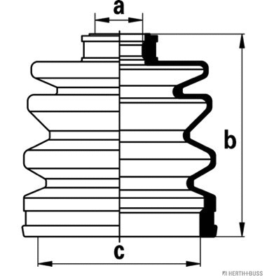 Bellow Kit, drive shaft (J2865007)