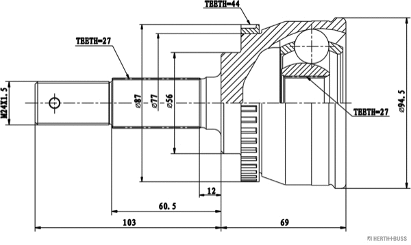 Joint Kit, drive shaft