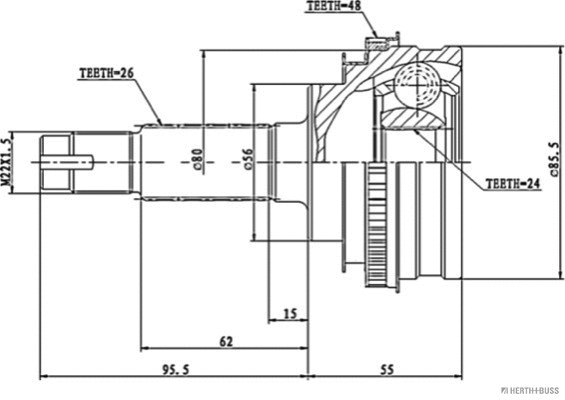 Joint Kit, drive shaft