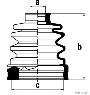 Bellow Kit, drive shaft (J2883002)