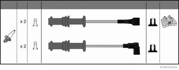 Ignition Cable Kit (J5387004)