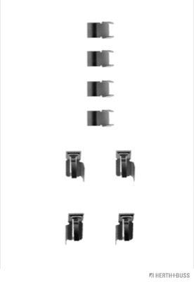Accessory Kit, disc brake pad (J3666000)