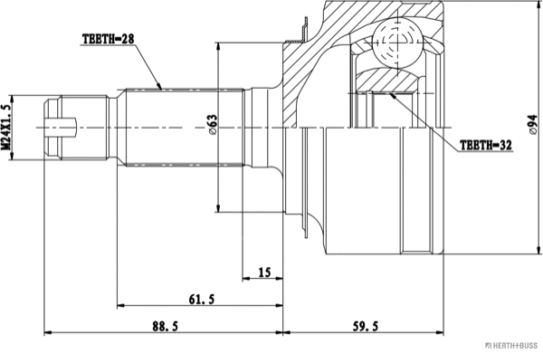 Joint Kit, drive shaft