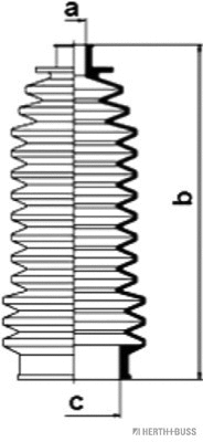 Bellow Kit, steering (J4101013)