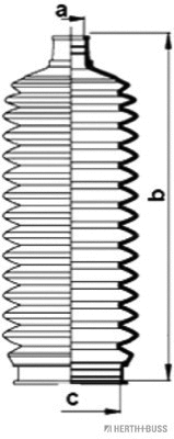 Bellow Kit, steering (J4102006)