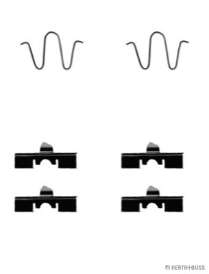 Accessory Kit, disc brake pad (J3663009)