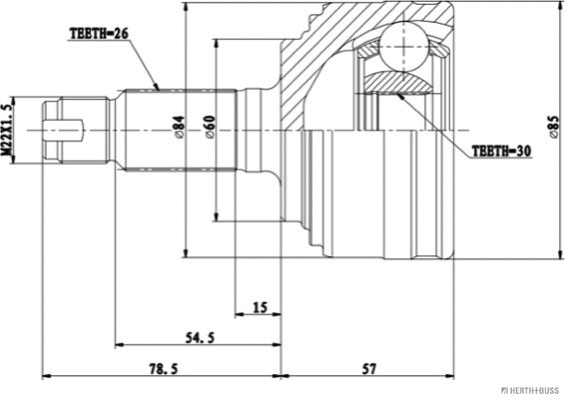 Joint Kit, drive shaft