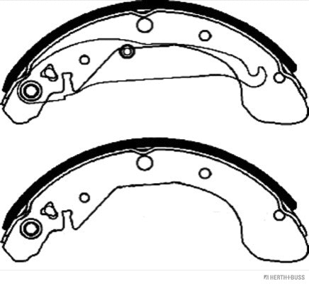 Brake Shoe Set (J3500909)