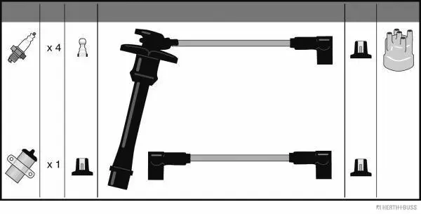 Ignition Cable Kit (J5382006)