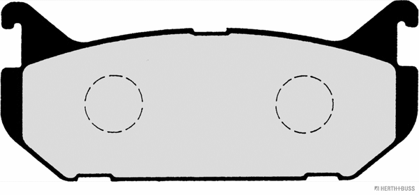 Brake Pad Set, disc brake (J3613007)