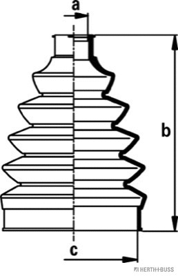 Bellow Kit, drive shaft (J2860908)