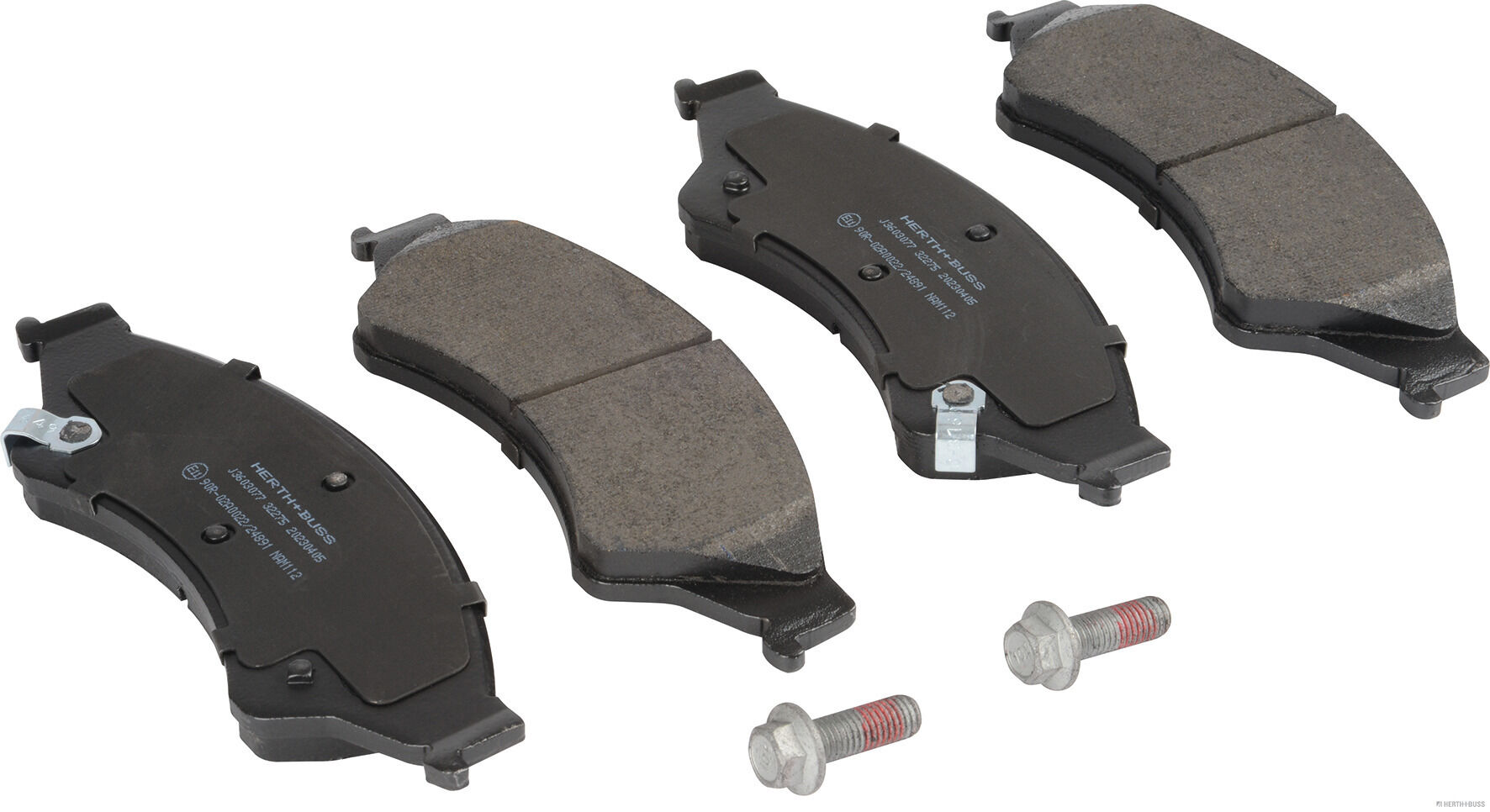 Brake Pad Set, disc brake (J3603077)