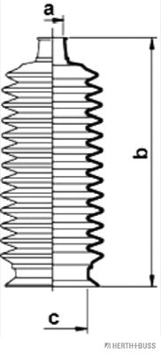 Bellow Kit, steering (J4102016)