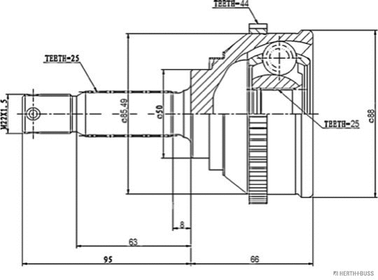 Joint Kit, drive shaft