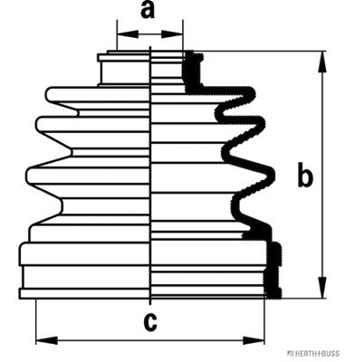 Bellow Kit, drive shaft (J2883014)