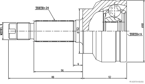Joint Kit, drive shaft