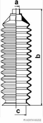 Bellow Kit, steering (J4103010)