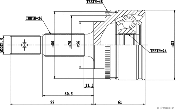 Joint Kit, drive shaft