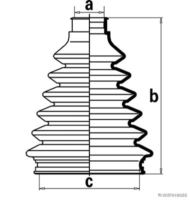 Bellow Kit, drive shaft (J2864025)
