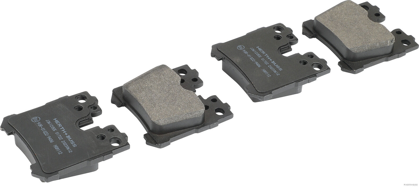 Brake Pad Set, disc brake (J3612055)