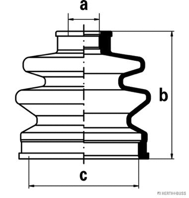 Bellow Kit, drive shaft (J2867007)