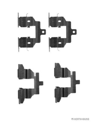 Accessory Kit, disc brake pad (J3661023)