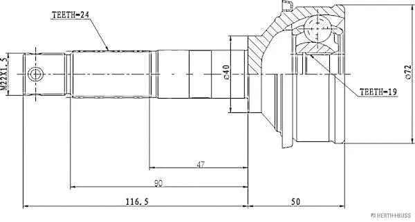 Joint Kit, drive shaft