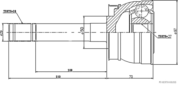 Joint Kit, drive shaft