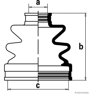Bellow Kit, drive shaft (J2880503)