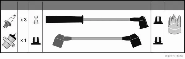 Ignition Cable Kit (J5386005)