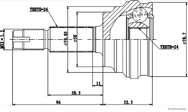 Joint Kit, drive shaft