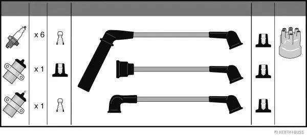 Ignition Cable Kit (J5385021)