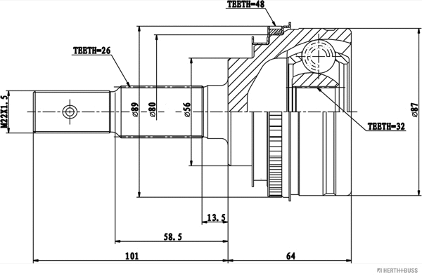 Joint Kit, drive shaft