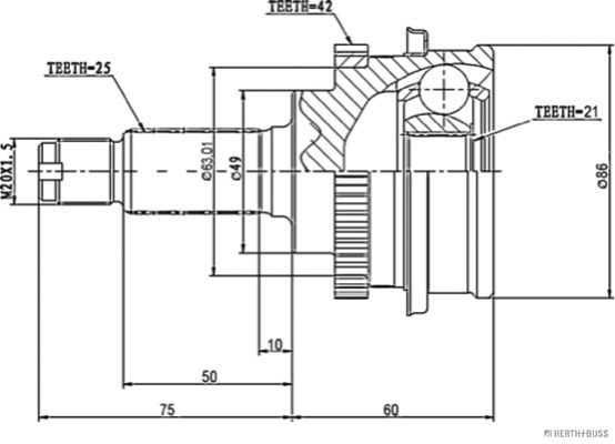 Joint Kit, drive shaft