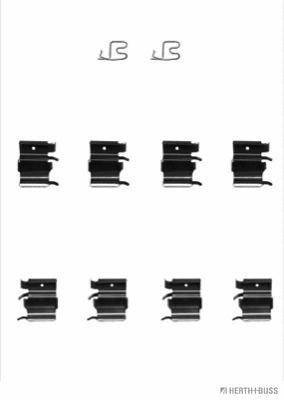 Accessory Kit, disc brake pad (J3665011)