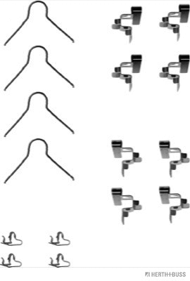 Accessory Kit, disc brake pad (J3662000)