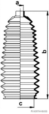 Bellow Kit, steering (J4103008)