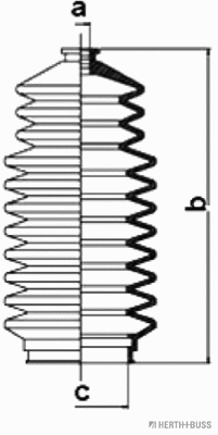 Bellow Kit, steering (J4101002)